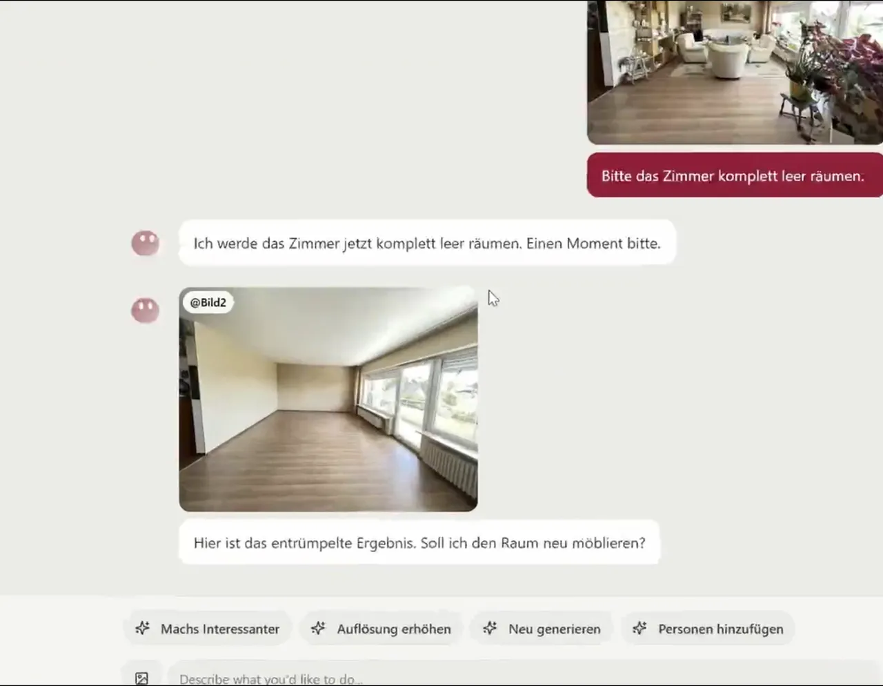 Schritt 1: Raum entrümpeln