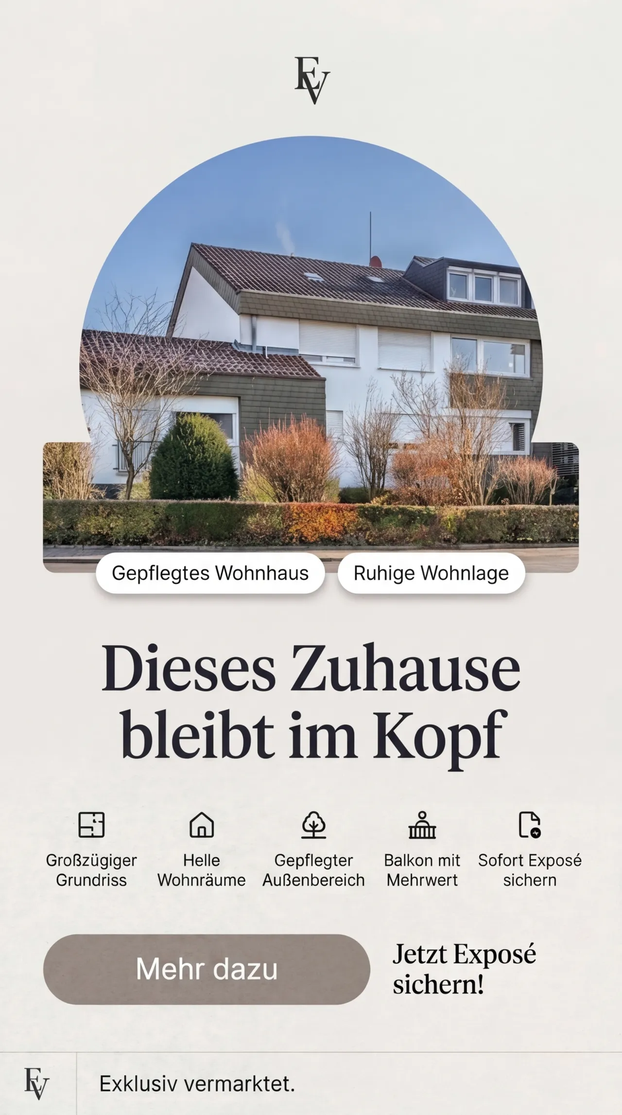 Immobilien Anzeige